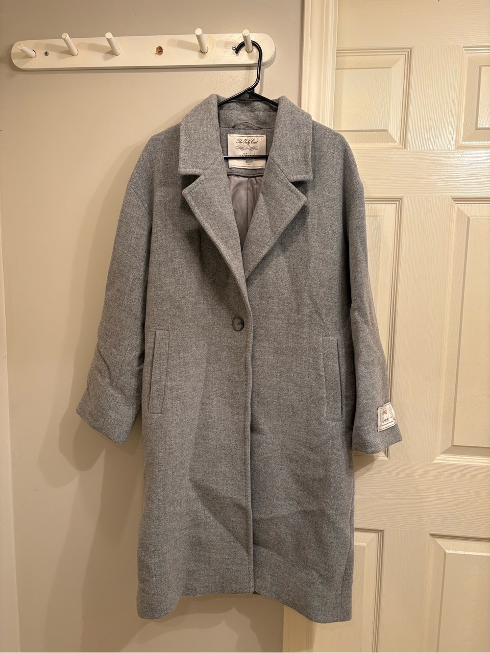 Aritzia Wilfred Only Coat in Heather Chrome